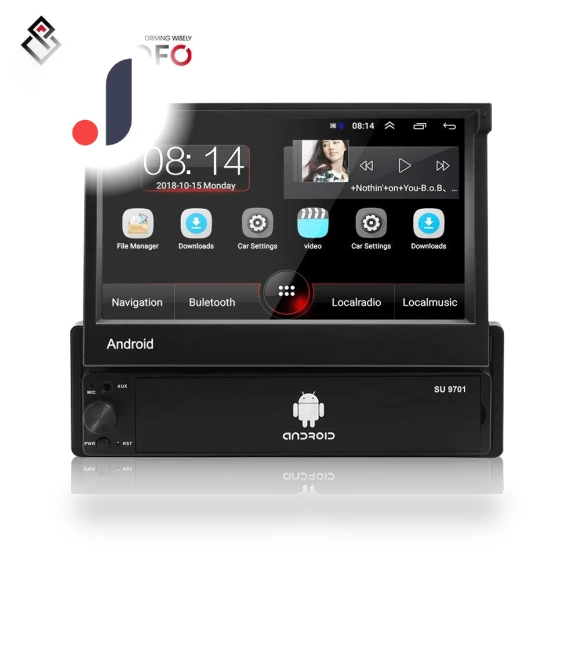 1 Din 7 Touch Screen Car MP5 Player — Navigation & GPS Accessories, Podofo