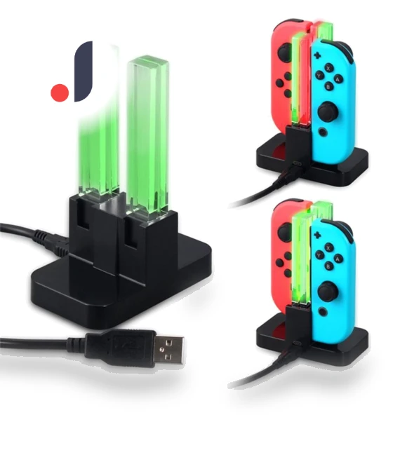 4-in-1 LED Charging Dock Stand — Power Solutions, Global Express