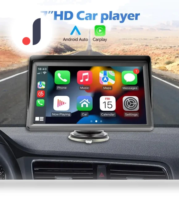 7-inch Portable Touchscreen Car Radio Multimedia Video Player — Stereo Receivers, JOHO - CarGear
