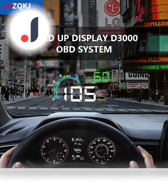 Auto HUD EOBD OBD2 Projection Display — Display Modules, Cars Auto Home