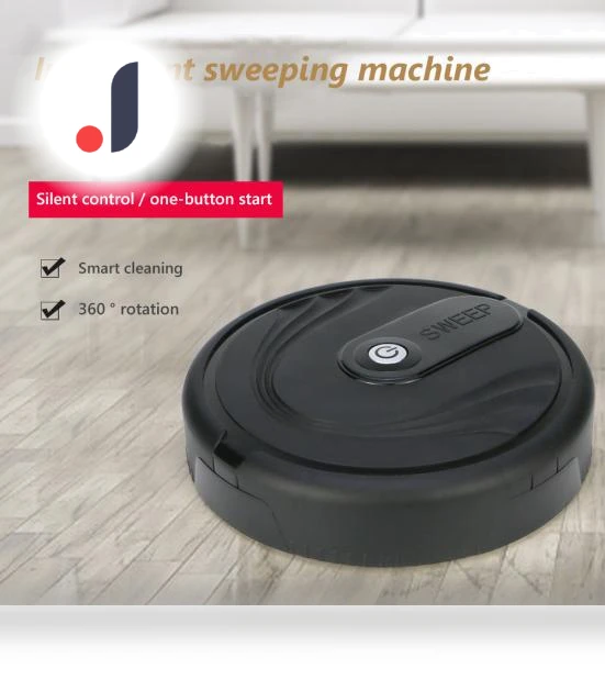 Automatic Edge Sweeping Robot — Smart Cleaning Robots, Darling Women Boutique D