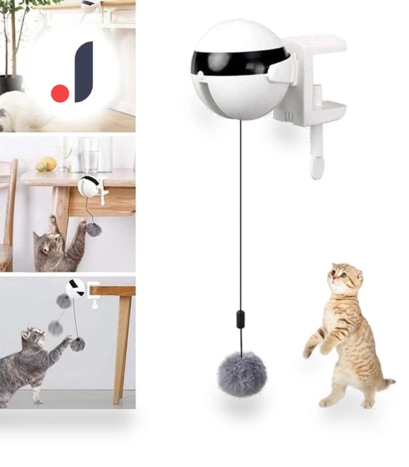 Automatic Electric Cat Ball Toy — Cat Playthings, Refreshing Home
