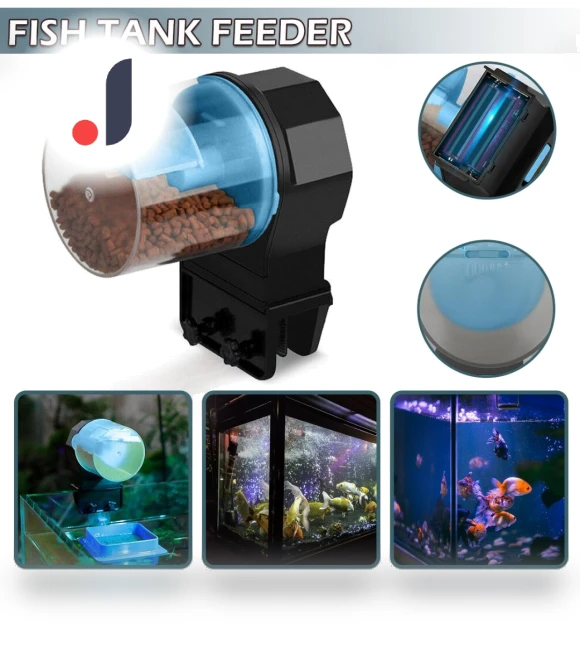 Automatic Fish Feeder with Timer — Feeders, YuHeng 01