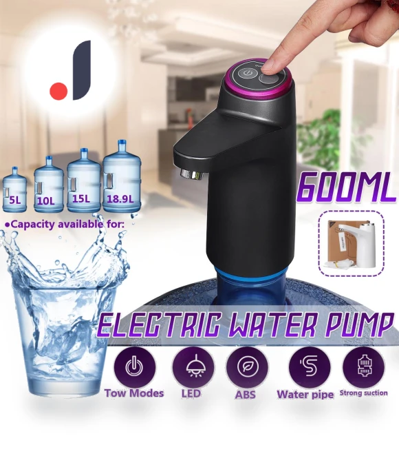 Automatic Portable USB Wireless Electric Water Pump — Chargers, Homedepot