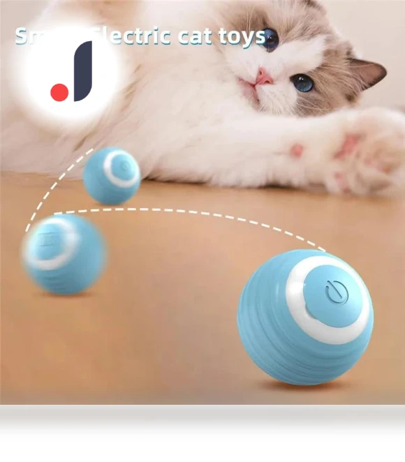 Automatic Rolling Smart Toys for Cats — Cat Playthings, RW-MARTKE
