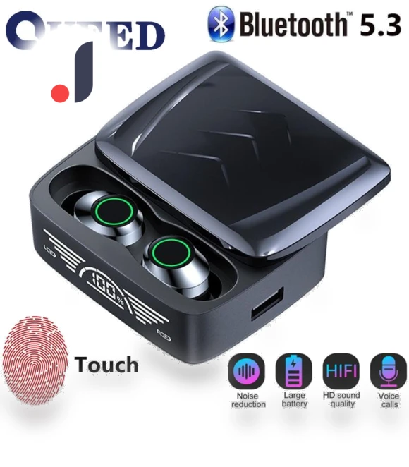 Bluetooth Wireless Earbuds — In-Ear Headphones, QUEED