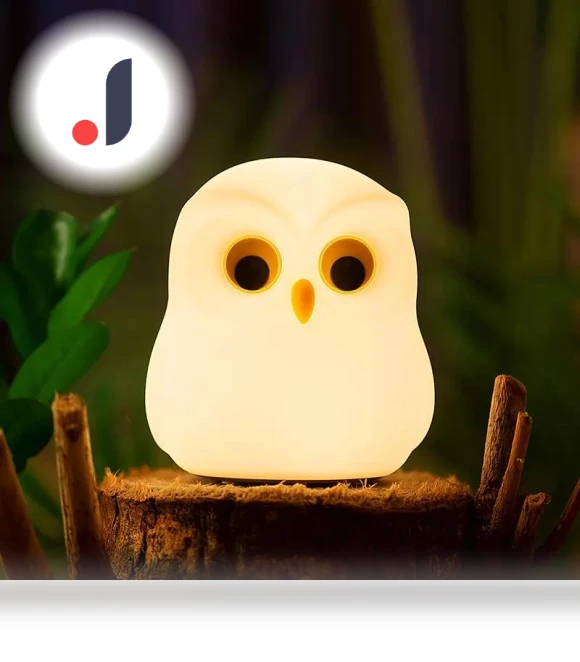 Cute Animal Night Light with Touch Sensor — Night Lights, Zhou Yajin