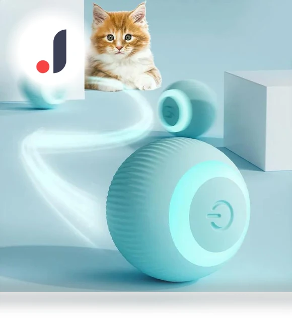 Electronic Interactive Cat Ball — Balls, YDM Beauty Life