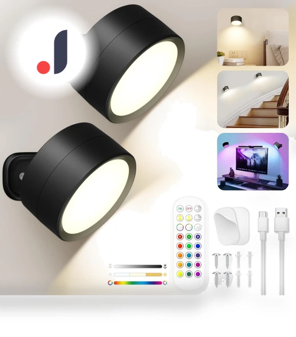 LED Wall Light with Touch Control — Desk & Table Lighting, Your Warm Home