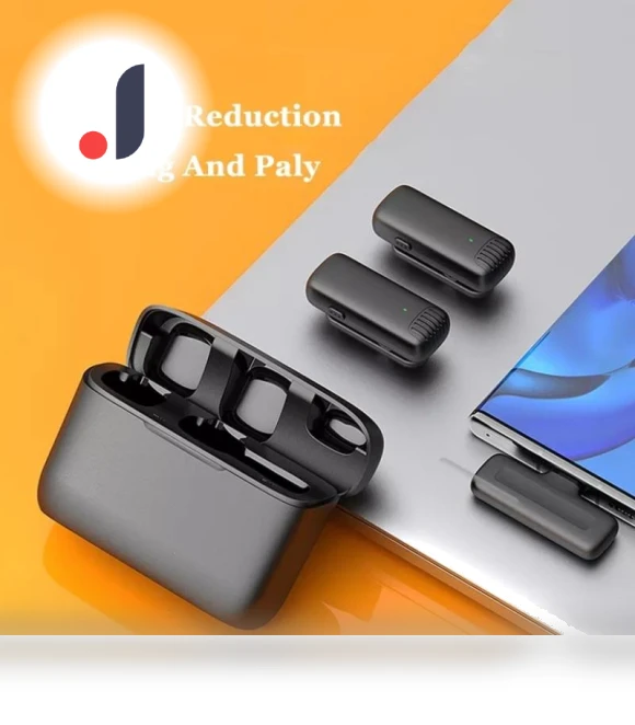 Mini Portable Wireless Lapel Microphone with Noise Cancellation — Microphones, VITA Dogdog Smartwear