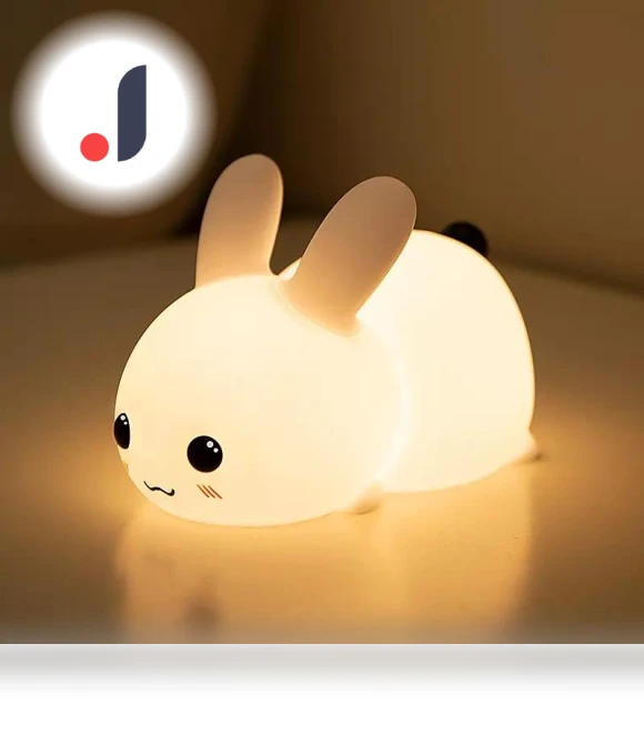 Modern LED Animal Touch Lamp — Night Lights, Zhou Yajin