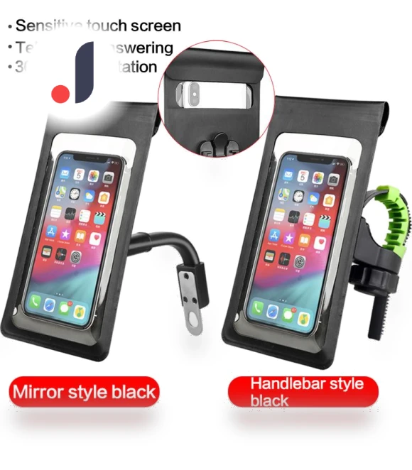 Motorcycle MTB Bicycle Touchscreen Waterproof Phone Bag — Cases, TOP MALL-004