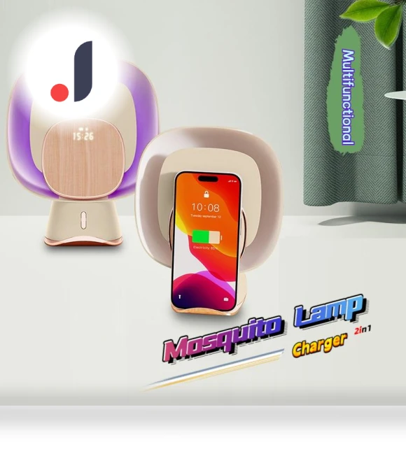 Multifunctional Mosquito Lamp with Wireless Charger — Bug Zappers, zhishangyoupin