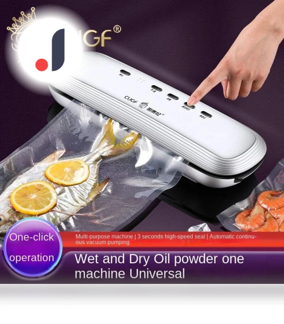 Portable Fully Automatic Vacuum Sealing Machine — Vacuum Bags, CUGF