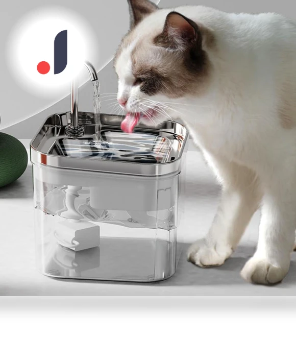 Professional Cat Water Fountain — Pet Hydration Solutions, Cuperay