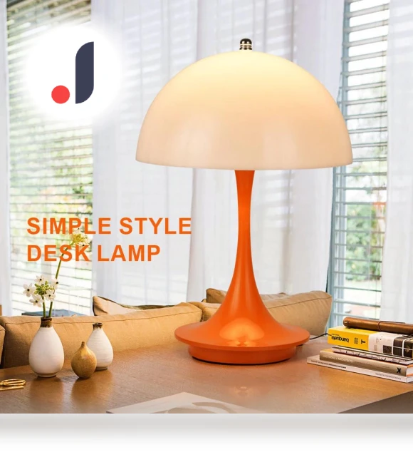 Rechargeable LED Mushroom Table Lamp — Desk & Table Lighting, Your Warm Home