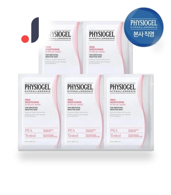 Red Soothing AI Relief Mask — Gels, Physiogel