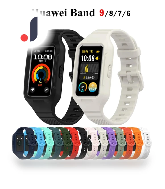 Silicone Strap for Huawei Band 9/8/7/6 — Bands, Apband watch bands