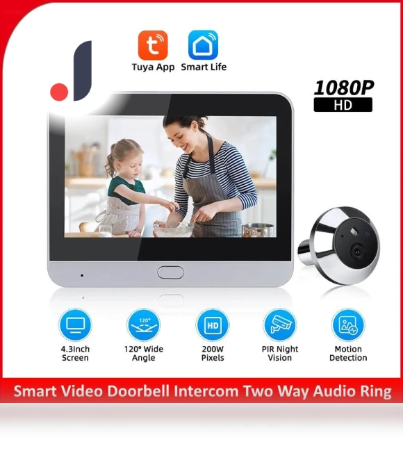 Smart Door Camera HD — Smart Home Security, Jakemy