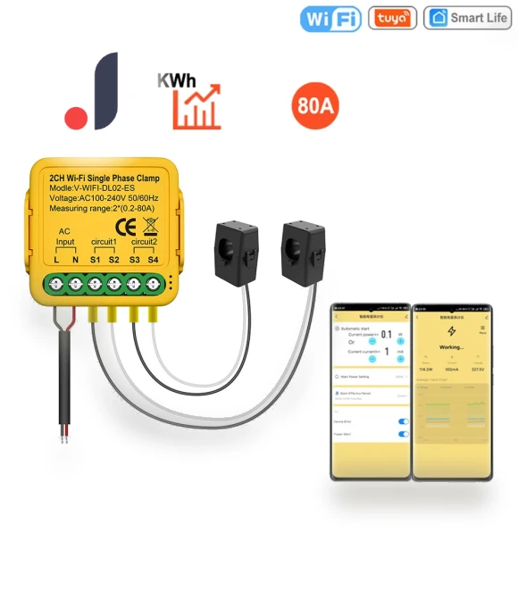 Smart Home Energy Monitor — Smart Home Modules, Tuya