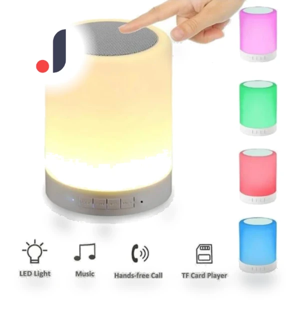 Smart Music Lamp Bluetooth Speaker — Portable Audio, Factory Discount Outlet
