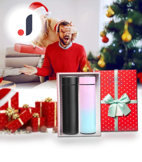 Smart Thermos with Temperature Display — Beverage Warmers, RW-Home Decoration