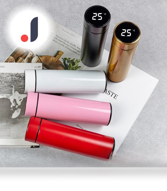 Smart Vacuum Stainless Steel Flask with LED Touch Temperature Display — Flasks, Refreshing Home