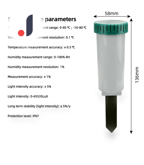 Smart WiFi Soil Temperature and Humidity Meter — Moisture Detection Tools, Kkmoon