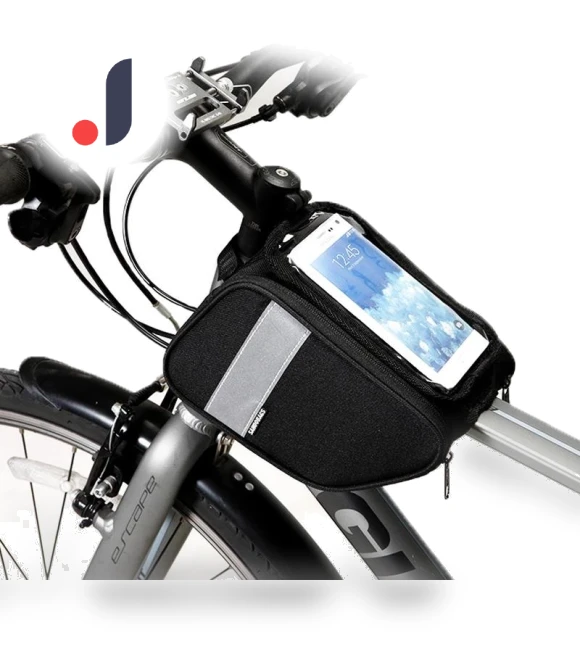 Touchscreen Bicycle Tube Bag — Handlebar Bags, Wonderful Myth