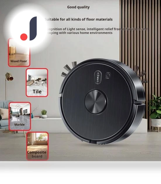 Ultra-Thin Sweeping Robot Vacuum — Smart Cleaning Robots, HOMEKA
