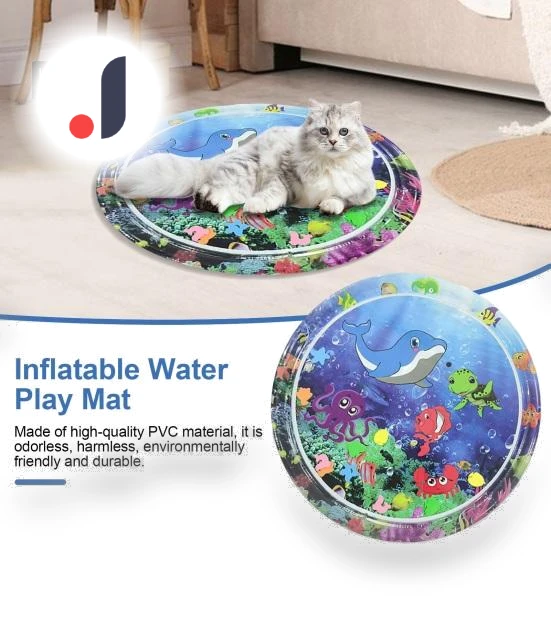 Water Touch Game Mat — Cat Playthings, Kitty Cat House