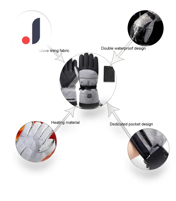 Winter Heated Ski Gloves — Gloves & Mittens, TOMTOP JMS