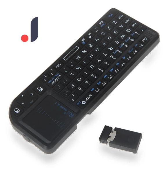 Wireless Handheld Keyboard with Touchpad — Keyboards, Toys Arts