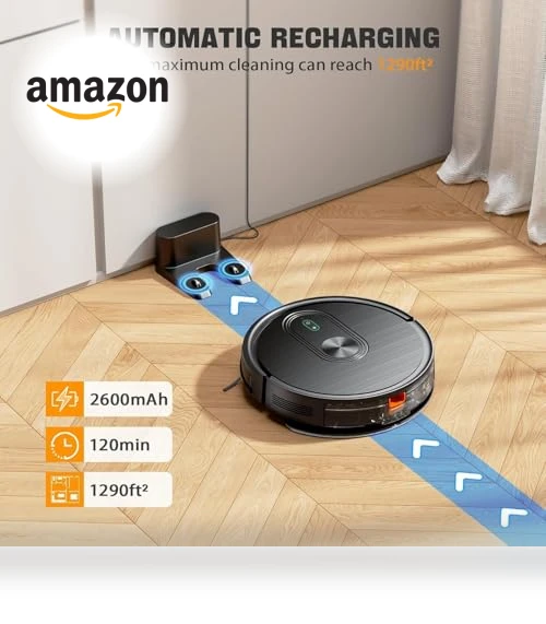 2 in 1 Mopping Robotic Vacuum — Smart Cleaning Robots, XIEBro