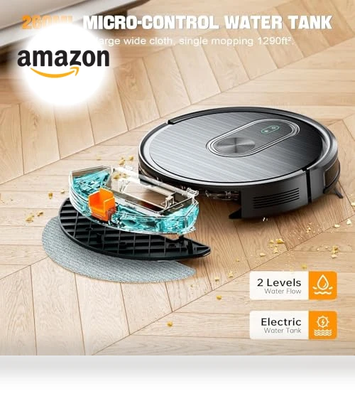 2 in 1 Mopping Robotic Vacuum — Smart Cleaning Robots, XIEBro