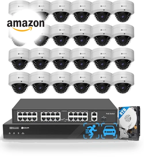 32 Channel Security Camera System — Security Cameras, 4COVR