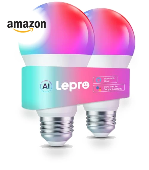 AI Smart Light Bulbs — LED, Lepro