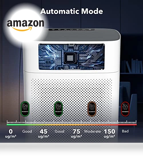 Air Purifier for Home Large Room — Activated Carbon Air Purifiers, MORENTO