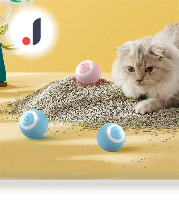 Automatic Rolling Ball Cat Toy — Cat Playthings, Wnzdswn