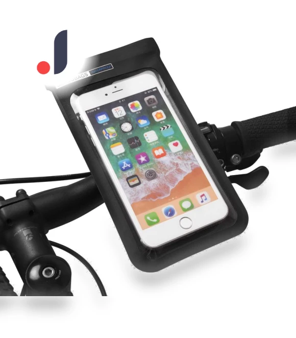 Bicycle Touch Screen Front Phone Holder Waterproof Bag — Handlebar Bags, Wonderful Myth