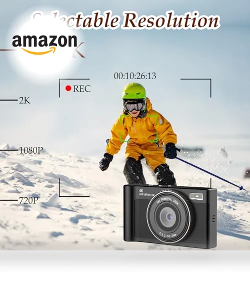 Digital Camera for Kids — Compact Digital Cameras, Forc
