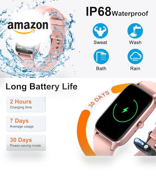 Fitness Activity Tracker Smartwatch — Smartwatches, Soudorv