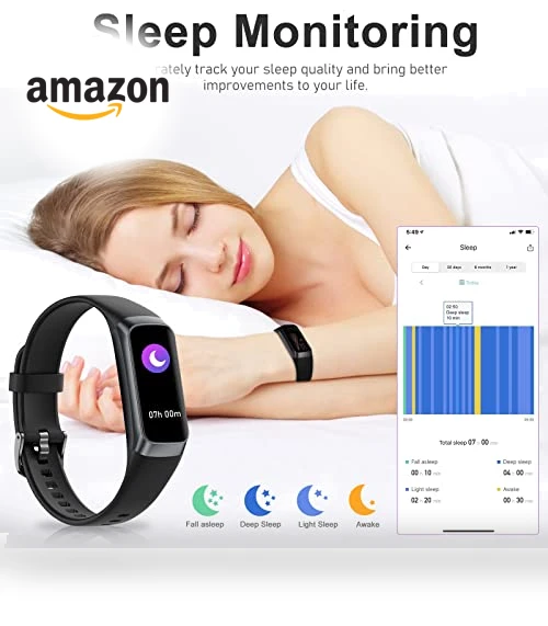 Fitness Tracker — Fitness & Activity Monitors, Zeacool