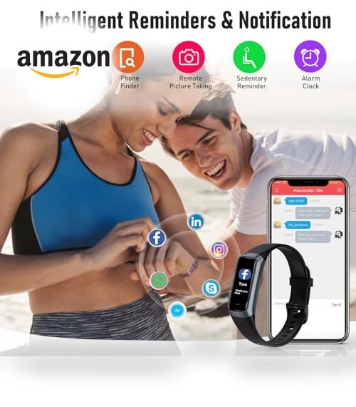 Fitness Tracker — Fitness & Activity Monitors, Zeacool