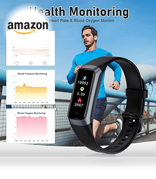 Fitness Tracker — Fitness & Activity Monitors, Zeacool