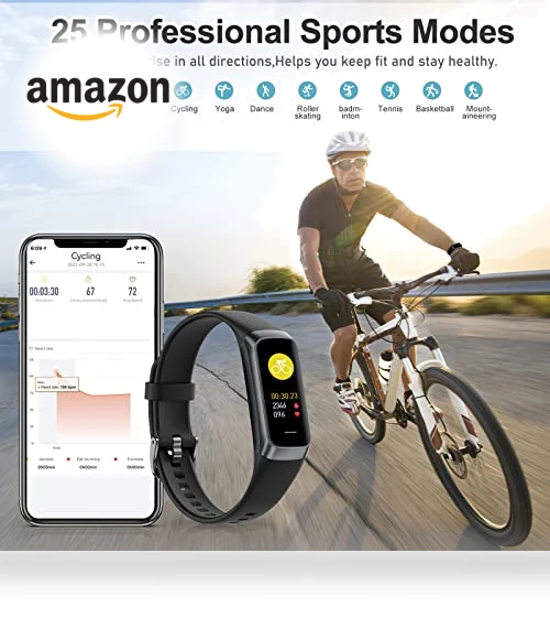 Fitness Tracker — Fitness & Activity Monitors, Zeacool