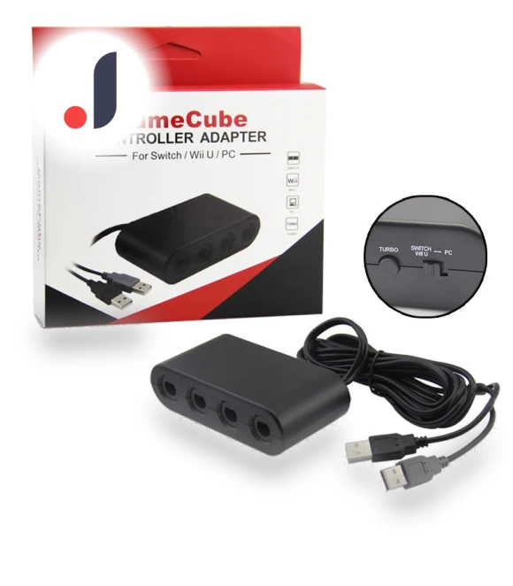 Gamecube Controller Adapter with TURBO Function — Connectors & Cables, YiLBX