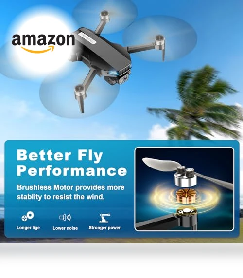 GPS Drone with 2K Camera — Drones, BLINORY