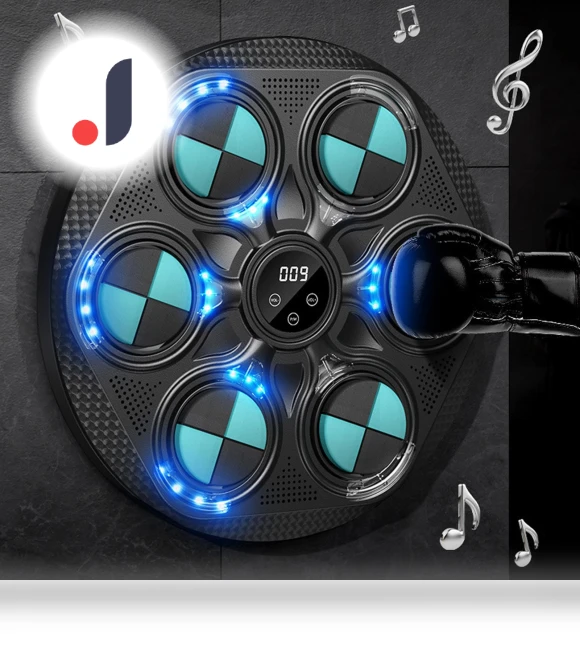 LED Bluetooth Smart Electronic Music Training Boxing Bag — Boxing Training Gear, Binchi Keji Travel