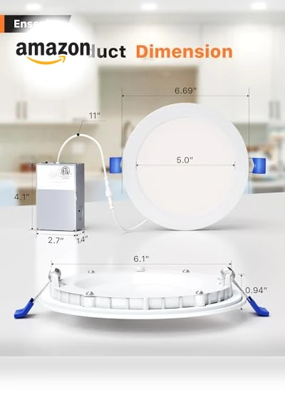 LED Recessed Ceiling Light — Commercial Lighting Solutions, Ensenior